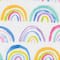 Multicolour Rainbow Cotton Fabric by Loops & Threads™